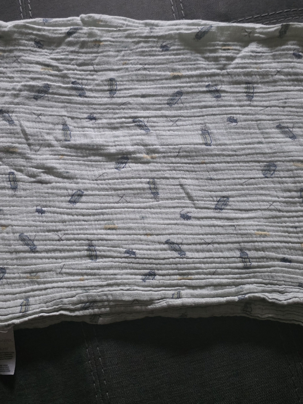 KYLE & DEENA 36x40 100% Cotton Muslin Swaddle Blanket